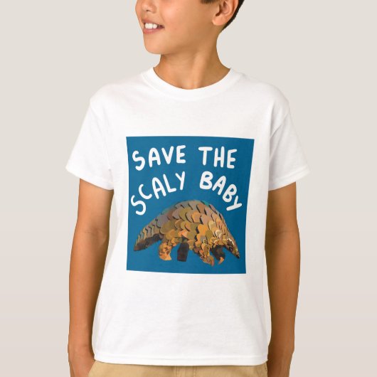 P staat voor Pangolin T-shirt (Voorkant)