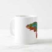 P staat voor Panther Chameleon Koffiemok (Voorkant links)