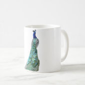 P staat voor Peacock Koffiemok (Voorkant rechts)