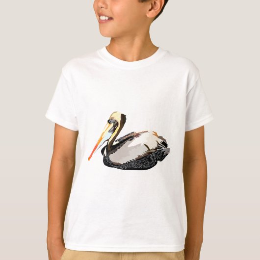 P staat voor Peruvian Pelican T-shirt (Voorkant)