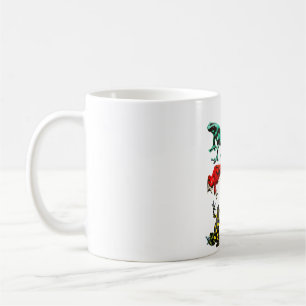 P staat voor Poison Dart Frog Koffiemok