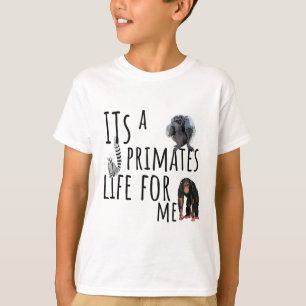 P staat voor Primate T-shirt