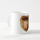 P staat voor Proboscis Monkey Koffiemok (Voorkant links)