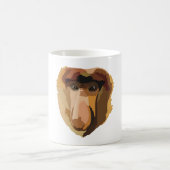 P staat voor Proboscis Monkey Koffiemok (Center)