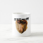 P staat voor Proboscis Monkey Koffiemok (Center)