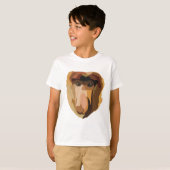 P staat voor Proboscis Monkey T-shirt (Voorkant volledig)
