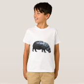 P staat voor Pygmy Hippo T-shirt (Voorkant volledig)