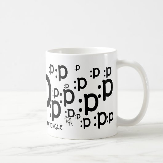 :p, steek uw tong uit de Mok (Rechts)