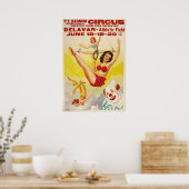 P.T. Barnum Centennial Circus Poster (Keuken)