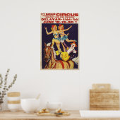 P.T. Barnum Centennial Circus Poster (Keuken)