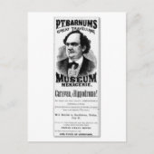 P.T. Barnum's Great Traveling Museum Menagerie Briefkaart (Voorkant)