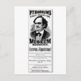 P.T. Barnum's Great Traveling Museum Menagerie Briefkaart