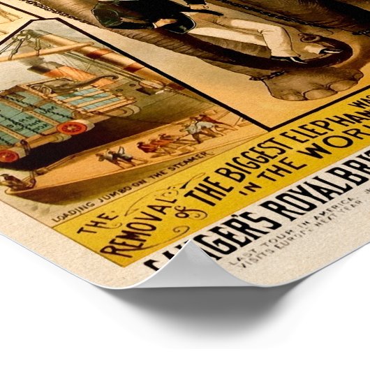  P.T. Barnum's Poster Jumbo (Hoek)