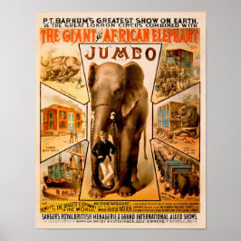  P.T. Barnum's Poster Jumbo