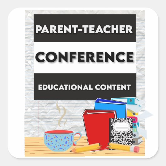 P/T Conferences Stickers V.2 (Voorkant)