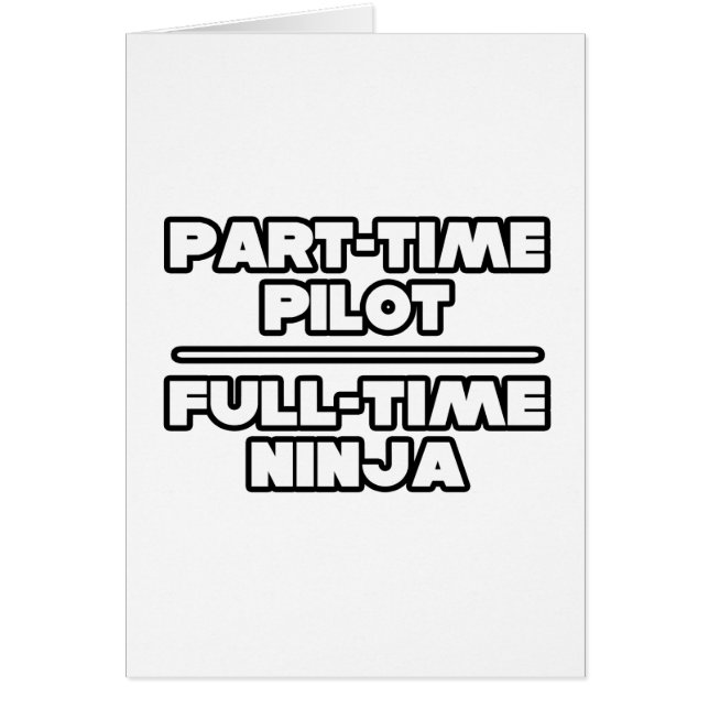 P/T Pilot, F/T Ninja (Voorkant)