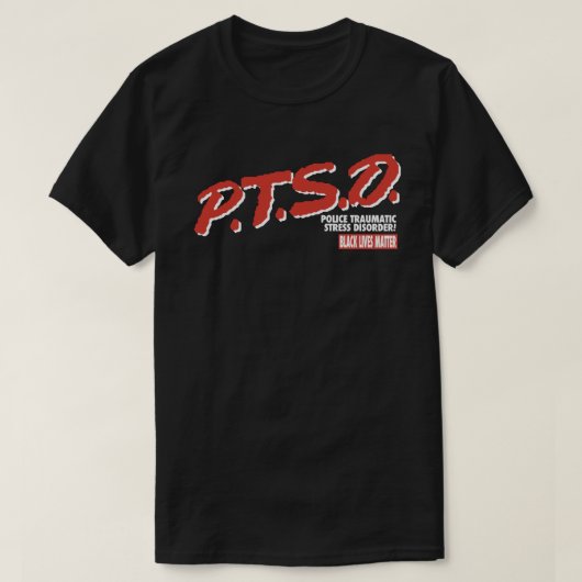 P.T.S.D. T-SHIRT (Design voorkant)