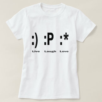 :) :P :* T-shirt