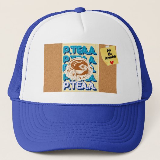 P-Tea-A Trucker Pet (Voorkant)