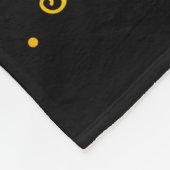 P The Champagne It's New Year! Funny Flamingo Drin Fleece Deken (Hoek)