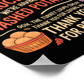 P The Cranberry Sauce Funny Thanksgiving Long Slee Poster (Hoek)