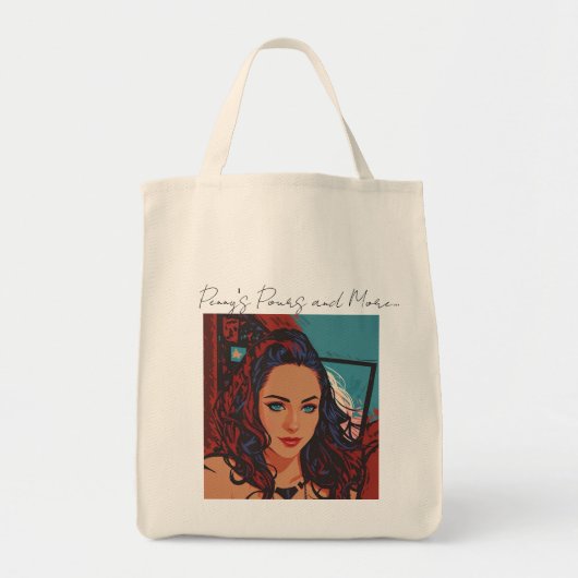 P TOTE BAG (Voorkant)