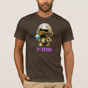 P-Tron Laser - Bruin t-shirt