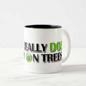 P van 2 koffie-Mok Tweekleurige Koffiemok (Voorkant rechts)