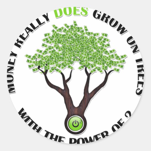 P van 2 Money Tree sticker (Voorkant)