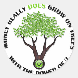 P van 2 Money Tree sticker