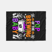 P Van De Brouwende Baby Halloween Kostuum  Fleece Deken (Voorkant (Horizontaal))