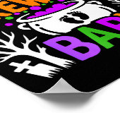 P Van De Brouwende Baby Halloween Kostuum  Poster (Hoek)
