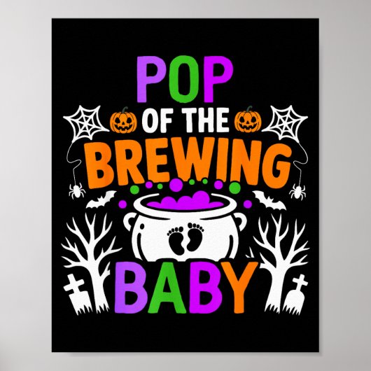 P Van De Brouwende Baby Halloween Kostuum  Poster (Voorkant)