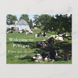 P-Vegas Platteville, Wisconsin Briefkaart