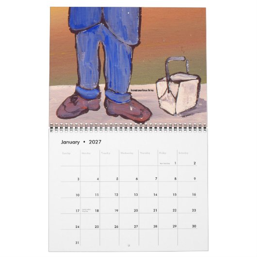 P.Volker's  Volker Calendar 2015 Kalender (Jan 2027)