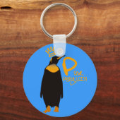 P voor Penguin Sleutelhanger (Voorkant)