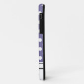 P & W Polka-dot Monogram iPhone 5 Hoesje (Achterkant/links)