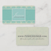 P Weddings Visitekaartje (Voorkant / Achterkant)