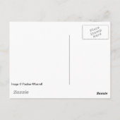 © P Wherrell Cute long haire grijze kitten Briefkaart (Achterkant)