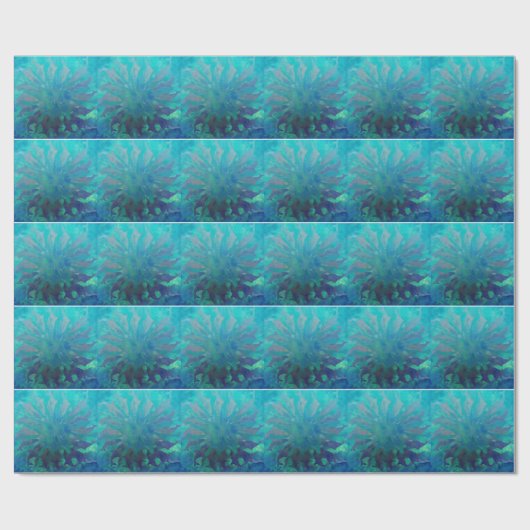 © P Wherrell Dolphin cirkel digitaal schilderij Cadeaupapier (Vlak)