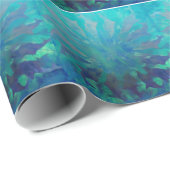 © P Wherrell Dolphin cirkel digitaal schilderij Cadeaupapier (Rol Hoek)