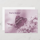 © P Wherrell hedendaagse vlinder op boeddleia Kaart (Voorkant / Achterkant)