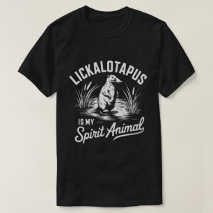 PA19 - Lickalotapus is mijn geest Dierlijke meme G T-shirt