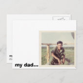 pa%20004, mijn vader... briefkaart (Voorkant / Achterkant)