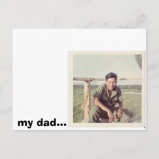 pa%20004, mijn vader... briefkaart (Voorkant)