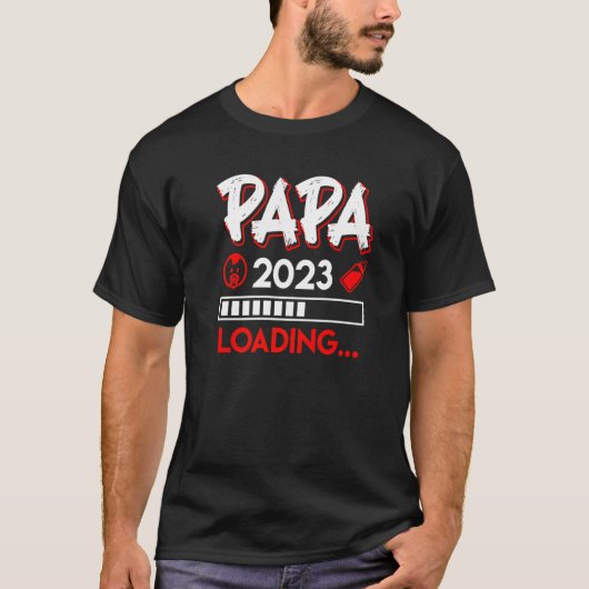 Pa 2023 laden vader om vader 2023 t-shirt (Voorkant)