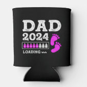 Pa 2024 Lading Toekomst Vader Papa Verwacht Blikjeskoeler (Achterkant)