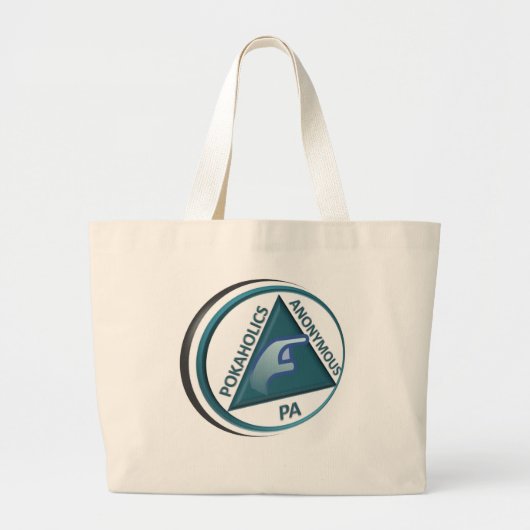 PA 3-D Jumbo-Tas Grote Tote Bag (Voorkant)