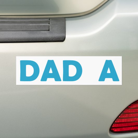 Pa A Bumpersticker (Op auto)