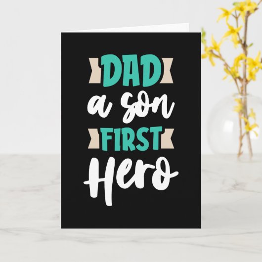 Pa a son First Hero Kaart (Gele Bloem)